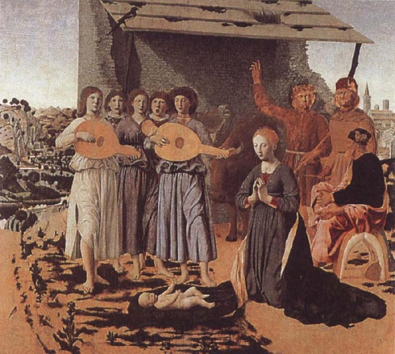 Piero della Francesca Nativity Norge oil painting art
